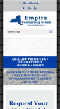 Mobile Screenshot of empirecontractinggroup.com